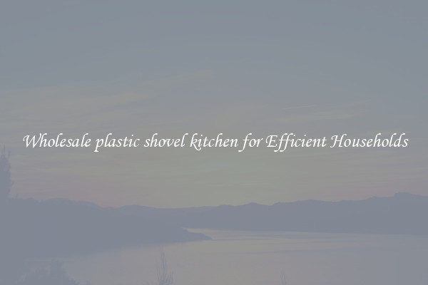 Wholesale plastic shovel kitchen for Efficient Households